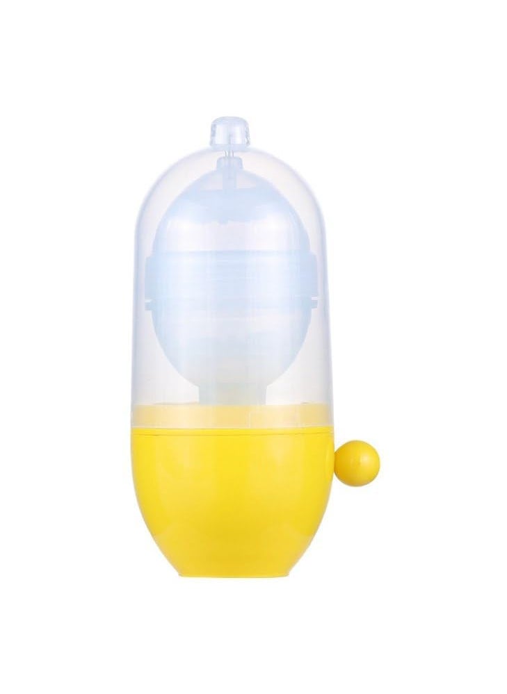 SNAPSHOPECOM Egg Puller Multifunctional Egg Maker Small and Large Eggs Egg Scrambler Egg Spinner with Pulling Rope Without Breaking The Eggs Multicolor 1 pcs
