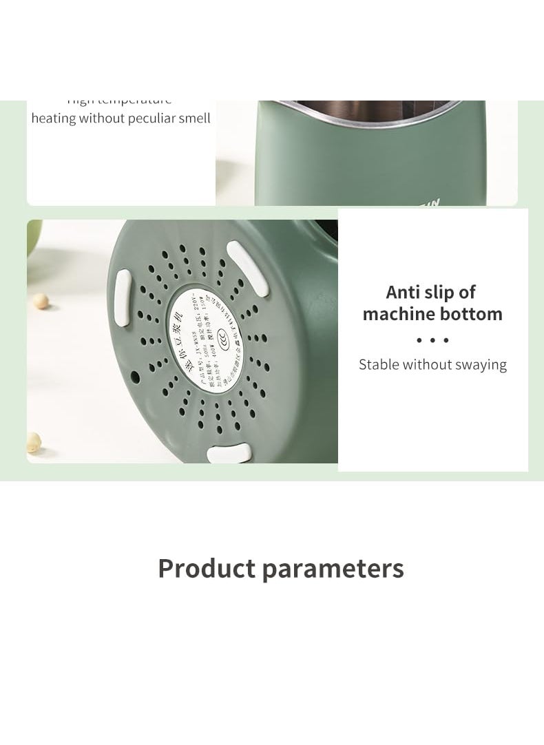 Oncarnival MultiFunctional Soybean Milk Machine Soymilk Maker Electric Juicer Blender Mixer Automatic SoyaBean Milk Rice Paste Maker Freefilter