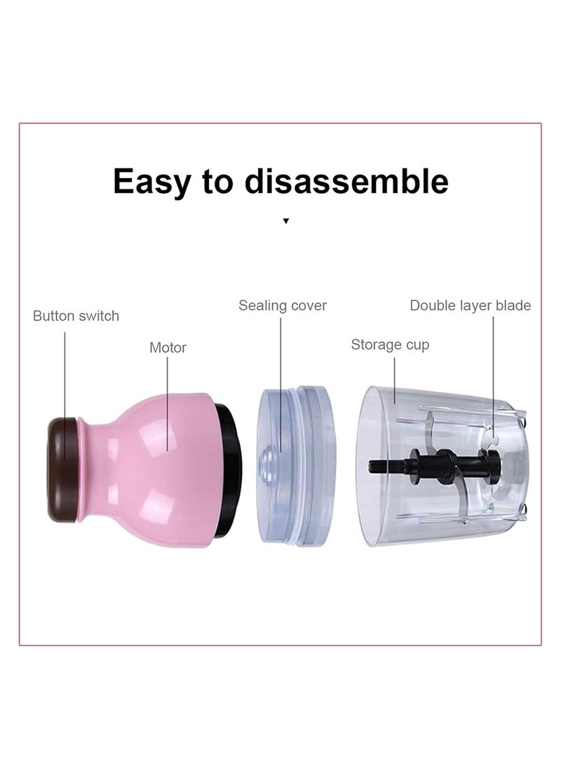 HIRNAYA Multi Purpose Kitchen Food Processor Electric Mini Mixer Juicer Grinder Capsule Cutter Unique Blender System Food Chopper Food Processor Blenders Mini Blender Mixers Grinder