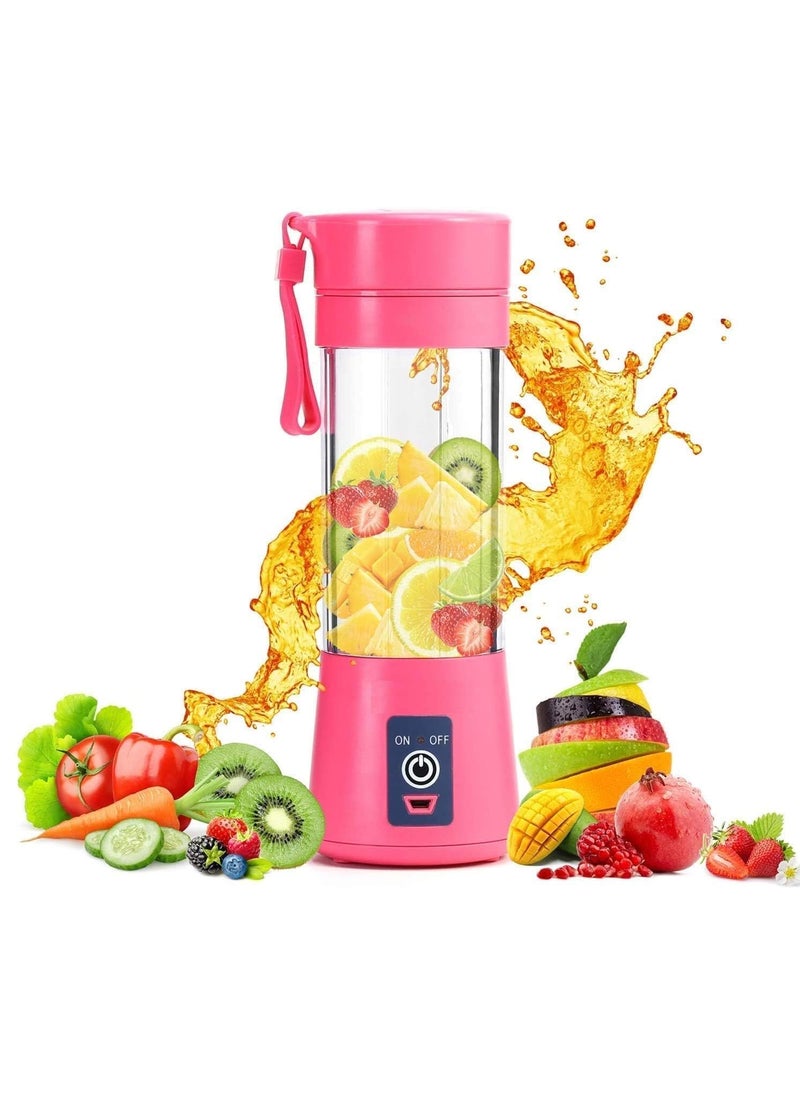 SHAYONAM Portable Blender USB Rechargeable Mini Juicer Blender Electric Juicer Bottle Blender Grinder Mixer Personal Size Blender for Juices Shakes and Smoothies Fruit Juicer MachineStyle 2m
