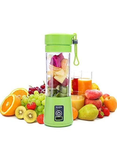 APPETINA 4 Bled Rechargeable Portable Electric USB Juicer Bottle Blender for Making Juice Travel Juicer for Fruits and Vegetables Fruit Juicer for All Fruits Juice Maker Machine Multi Colour