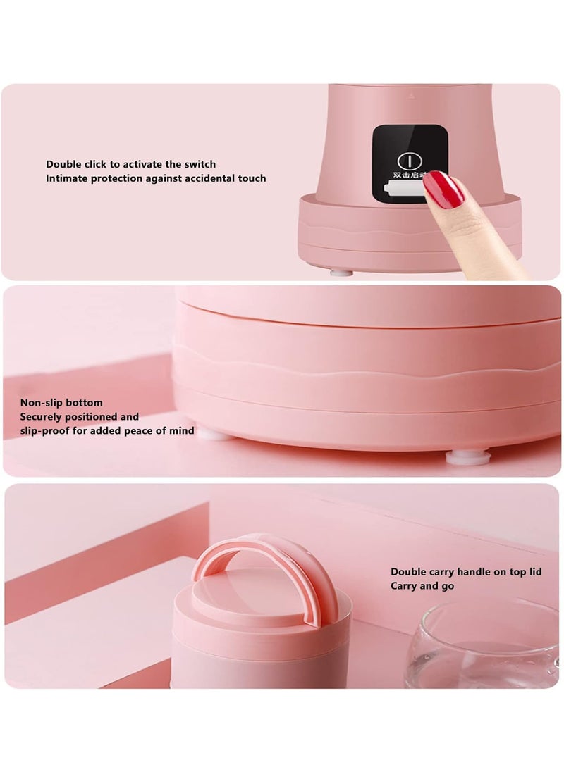 Foldable Cup Blender Portable Wireless Foldable Cup Blender for Smoothies and Juices Crush Ice Baby Food Blender Travel Blender home kitchen juicer Foldable Juicer cup Maker Juice Extractor1PCS