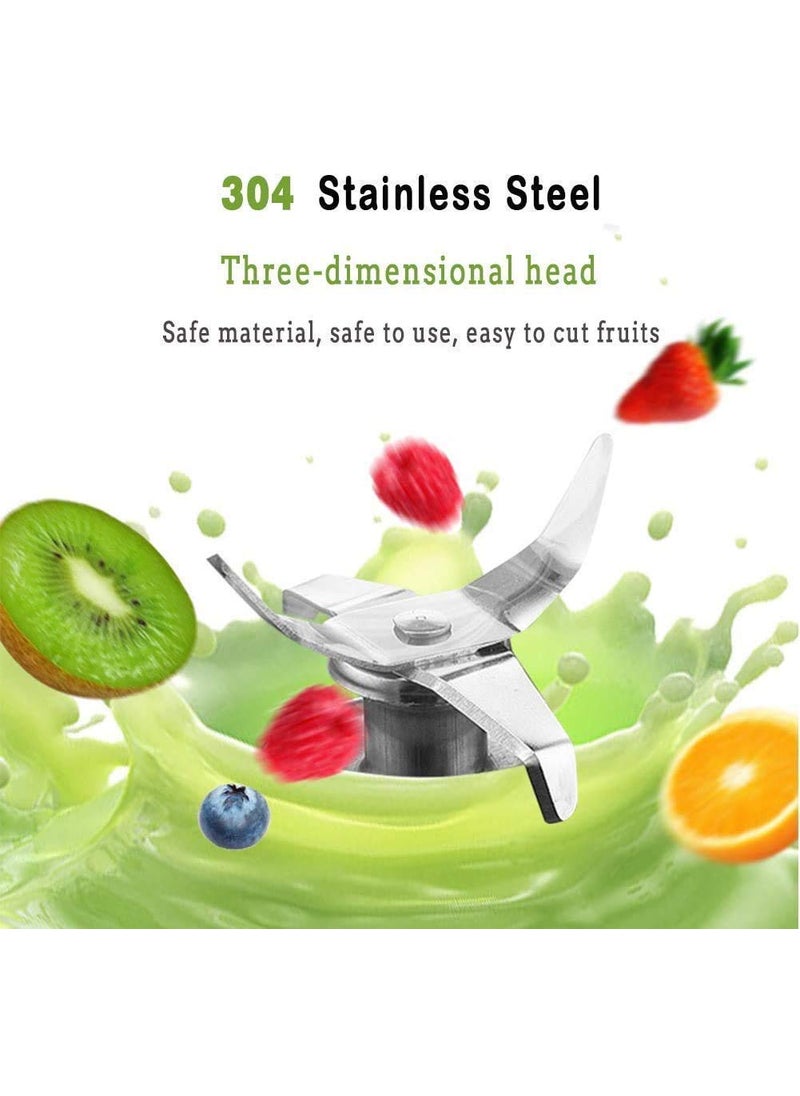 SavorStyle Portable Juicer Mixer Grinder Electric Fruit Juice Maker Machine Blender for Smoothie Milk Shakes Crushing Ice and Juice USB Rechargeable 380 ml Pink Without Battery