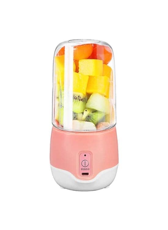 DIOXIT Portable Electric Mini Juice Maker Blender Grinder Mixer USB Rechargeable Mini Juicer Blender for Smoothies Juice and Shakes with 4 Powerful Blades