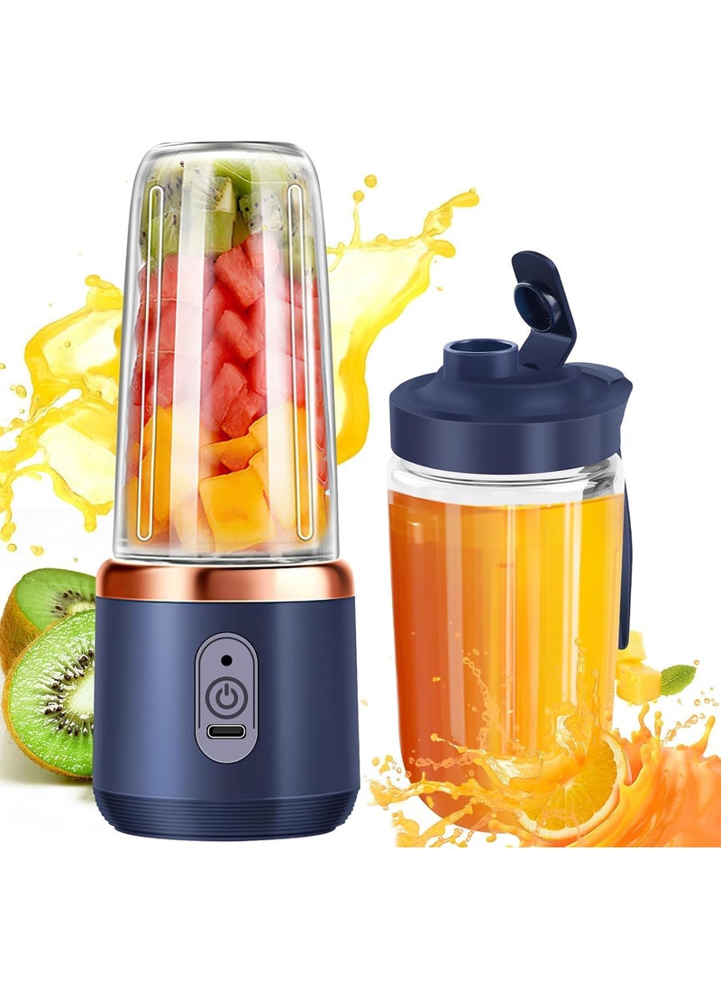 Maxismart Portable Blender For Smoothie And Juices Powerful 40 Watts Juicer Blender that Can Crush Ice too Juicer Machine With 1800 Mah Rechargeable BatterySmoothie Blender With In 400 MLJar