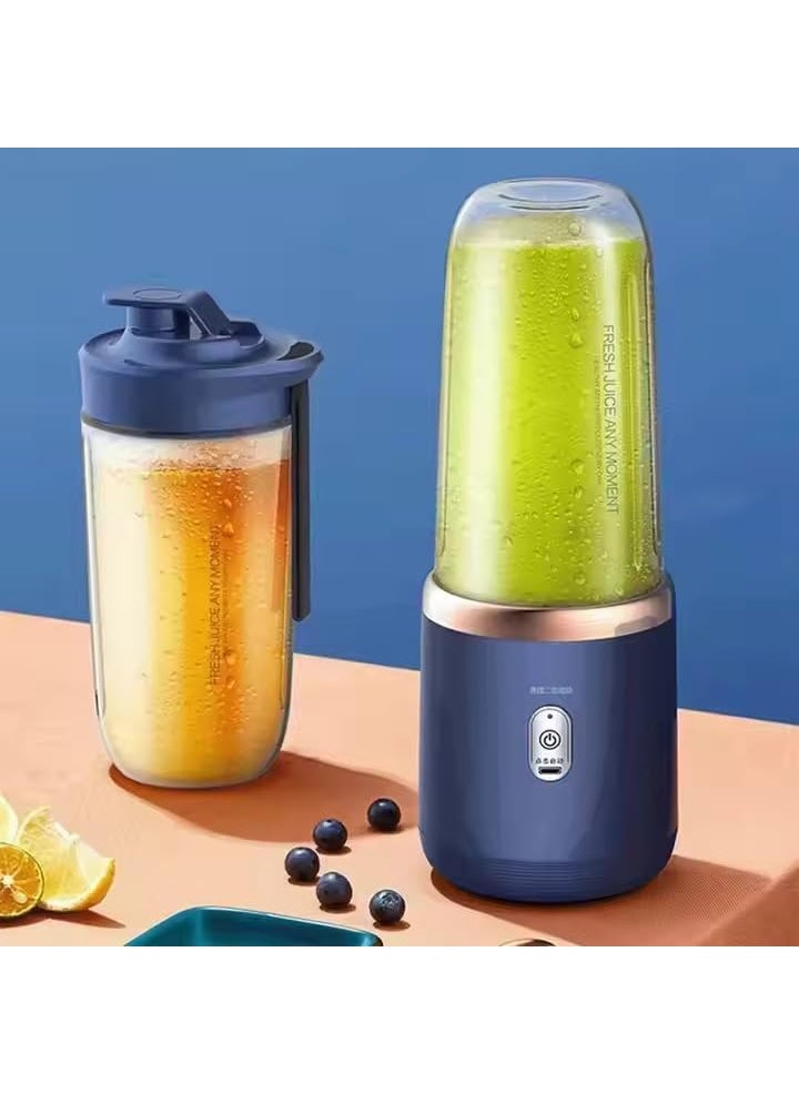 Maxismart Portable Blender For Smoothie And Juices Powerful 40 Watts Juicer Blender that Can Crush Ice too Juicer Machine With 1800 Mah Rechargeable BatterySmoothie Blender With In 400 MLJar