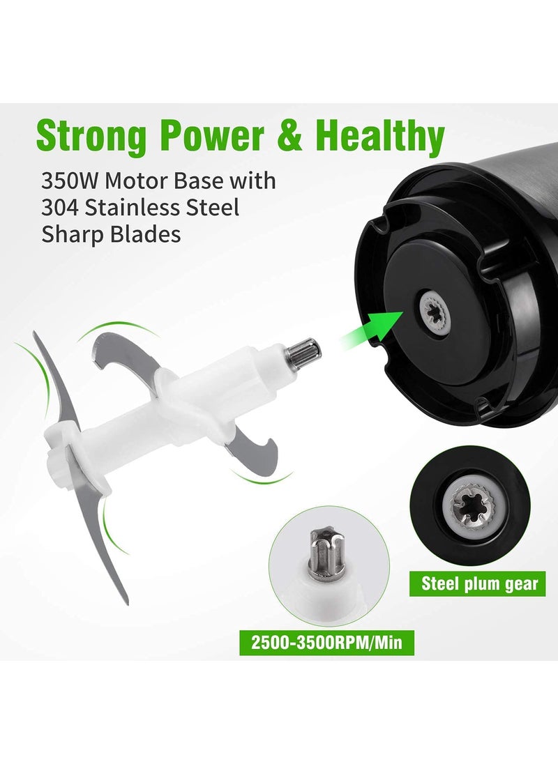 Gokich Stainless Steel Electric Meat Mixer Grinders with Bowl for Heavy Kitchen Food Chopper Mixer Meat Vegetables1 pcs