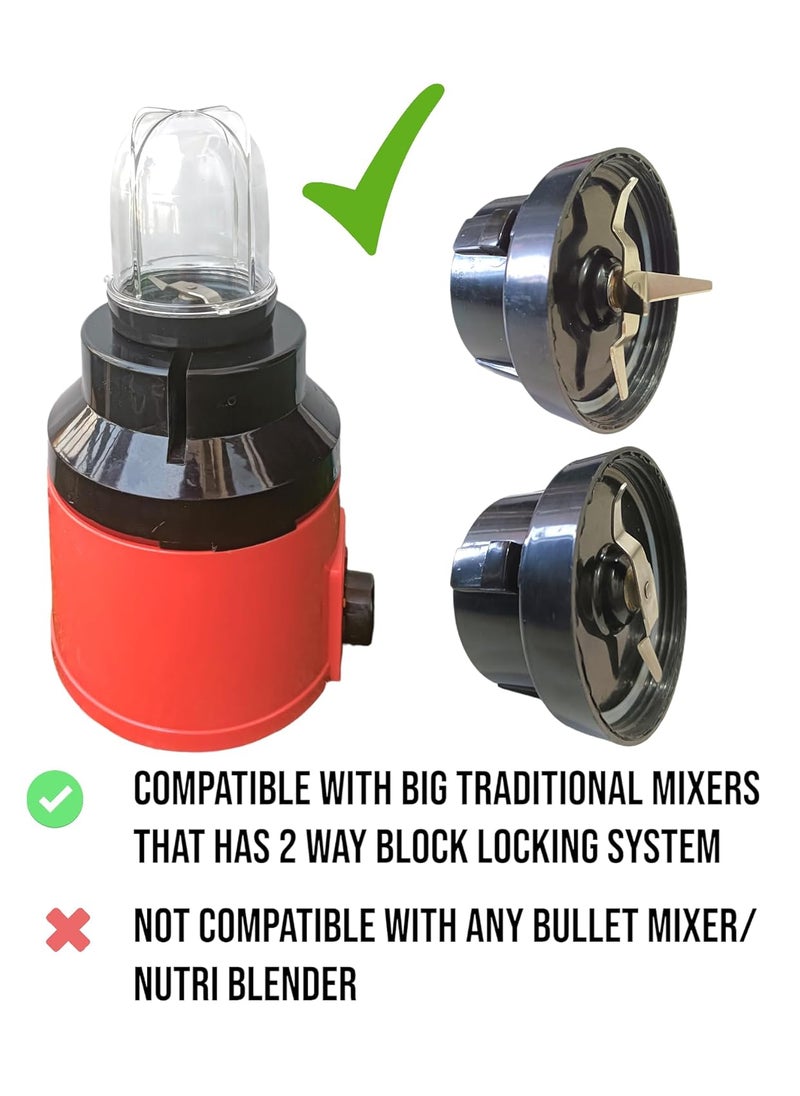 Kitchen Galaxy Mixer Jar Big with Blending Blade The Universal Spare Parts Enhance Your Blending Experience with a Versatile Mixer Jar 500ml