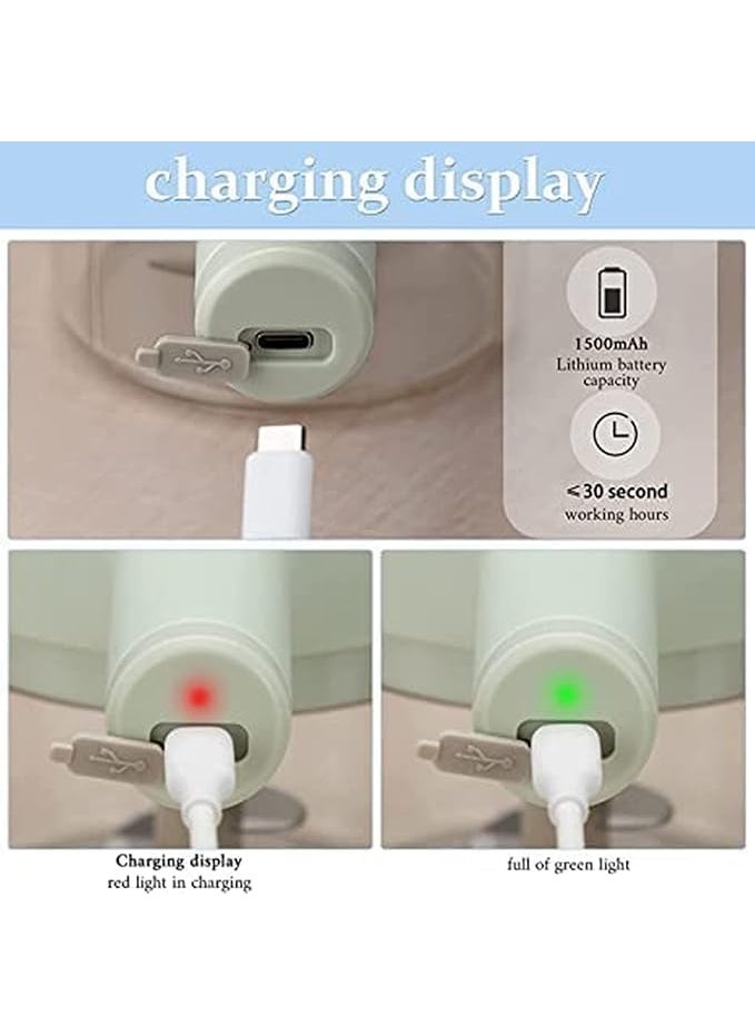4 in 1 Portable Electric Vegetable Cutter Set Multifunction Cordless Electric Food Small Slicer Onion Dicer Cucumber Comfort Vegetable Cutter Surface Floor Cleaning 1pc