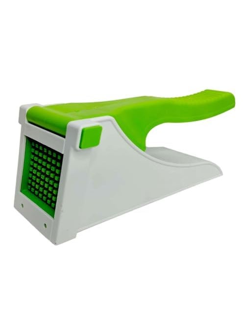 D ZOVAGS Chopper Potato Chipser French Fries Chips Maker Machine Vegetable Slicer Kitchen Tool Accessories Unbreakbale Green