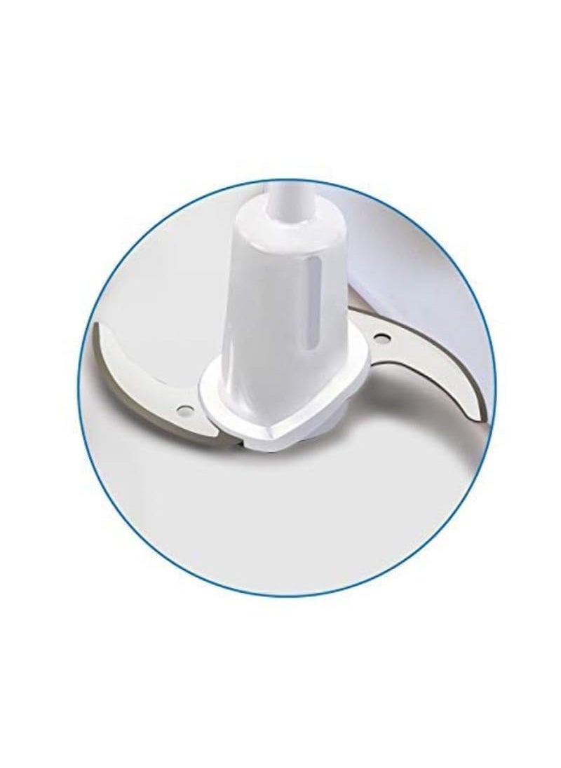Exxelo Presents a versatile 250watt mini vegetable chopper with a 500 ml capacity