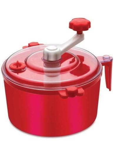 BUY Villa Plastic 3 in 1 Chop Churn Manual Automatic Atta Roti Dough Maker with Measuring Cups for Home and Kitchen Multicolor Atta Maker