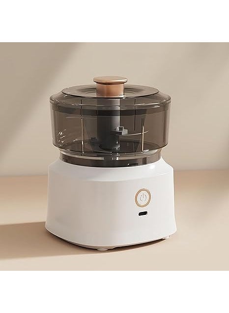 KEYMAX Wireless Portable Food Chopper for MeatGarlicGingerChiliOnions Electric Vegetable Fruit Chopper Wireless Vegetable Chopper With USB Charging Color White