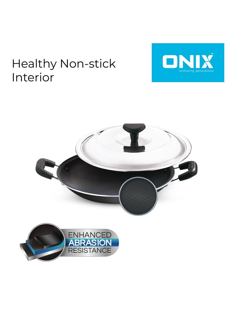 ONIX enthusing generations Onic Aluminium Non Stick Appachatty 20 cm Grey