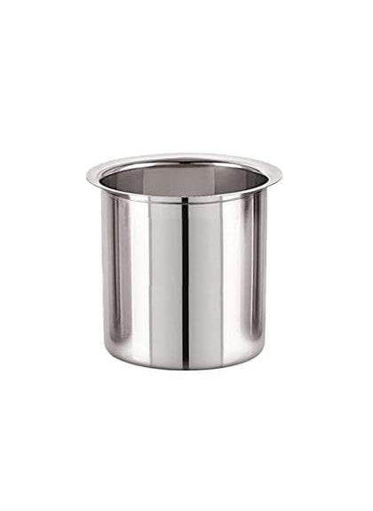 SHIV HOME WORLD Stainless Steel Deep Gunj for Milk Water 3 LitreNO 15