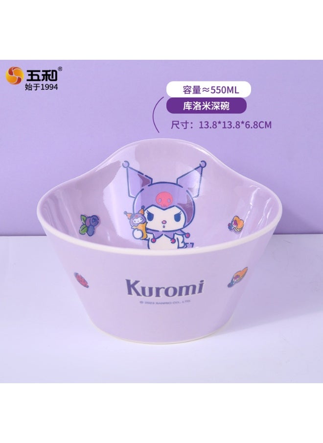 Sanrio Kids Tableware Set Deep Bowl KRM-W6016