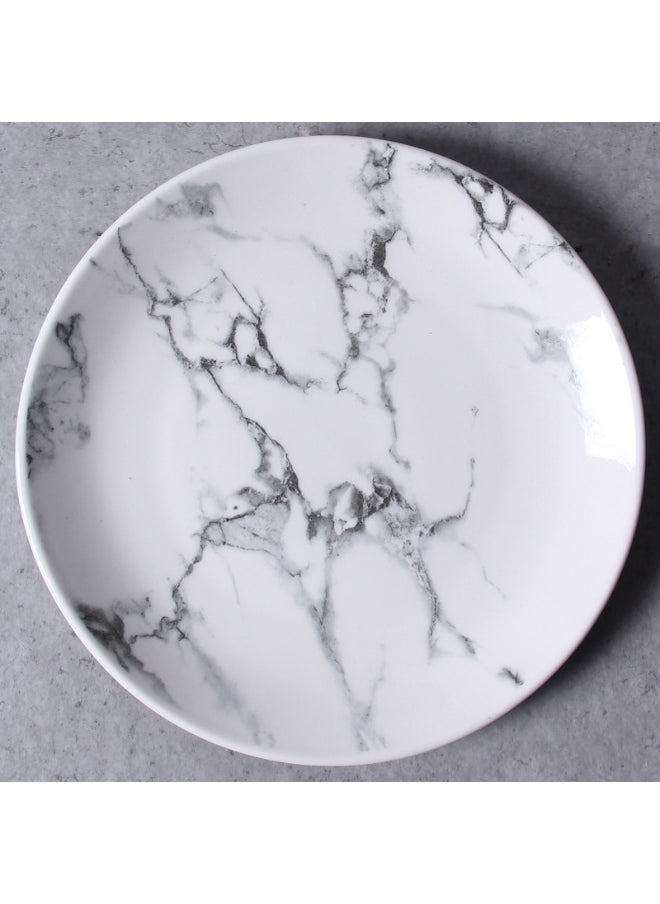 Nordic Black Marble Ceramic Dinnerware Set 10 inch plate-marble pattern