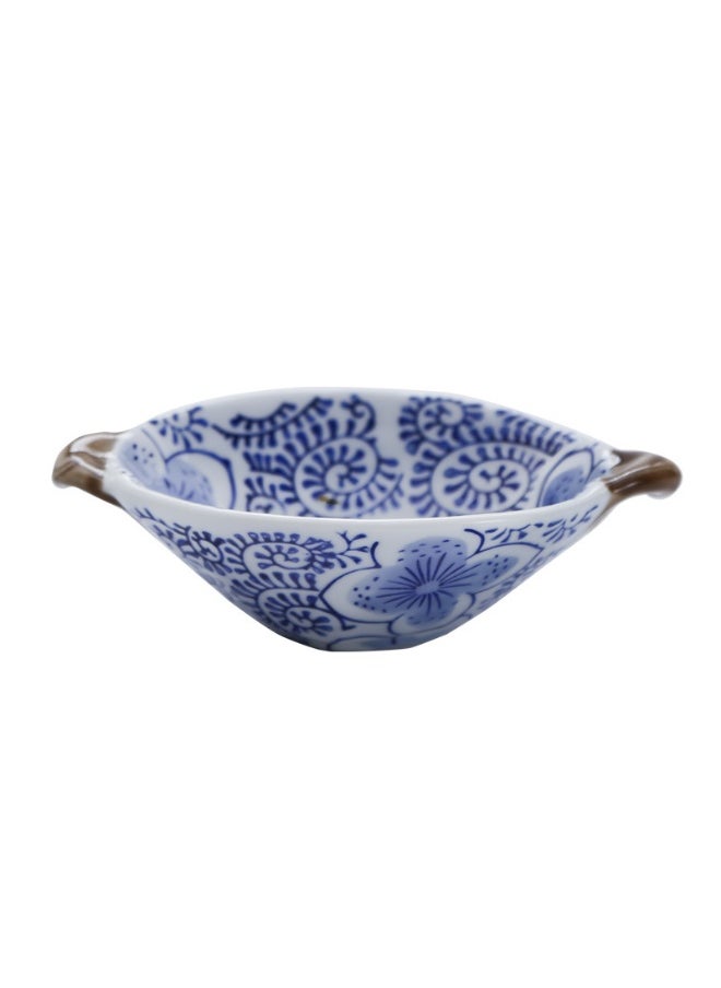 Ceramic Handled Dip Snack Salad Bowl Set Tangcao