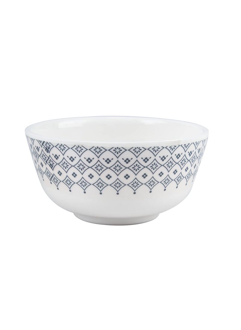 Market99 White Melamine Round Shape Morracon Soup Bowl 250ml Serving Bowl for Soup Pasta and Oatmeal B Small Serving Bowl for Dining Table White 250 Ml