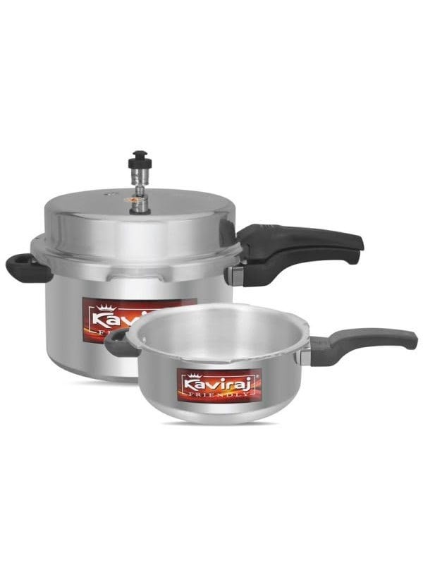 Kaviraj Friendly Twins Pressure Cooker 12 Ltrs