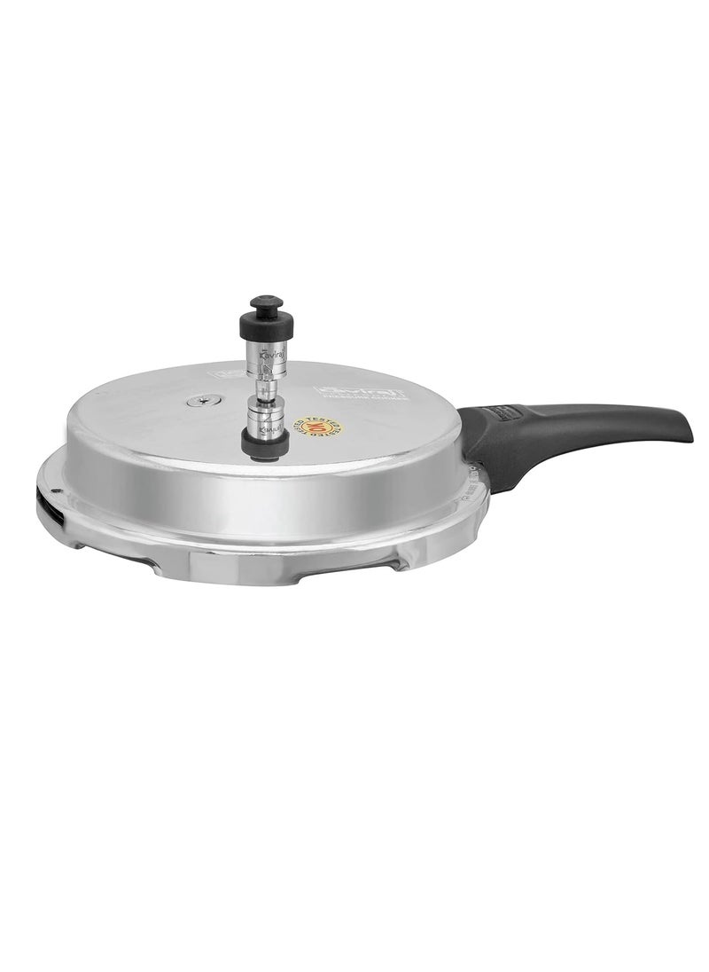 kaviraj Aluminium 5 Ltrs Pressure Cooker Induction Base K1060IB