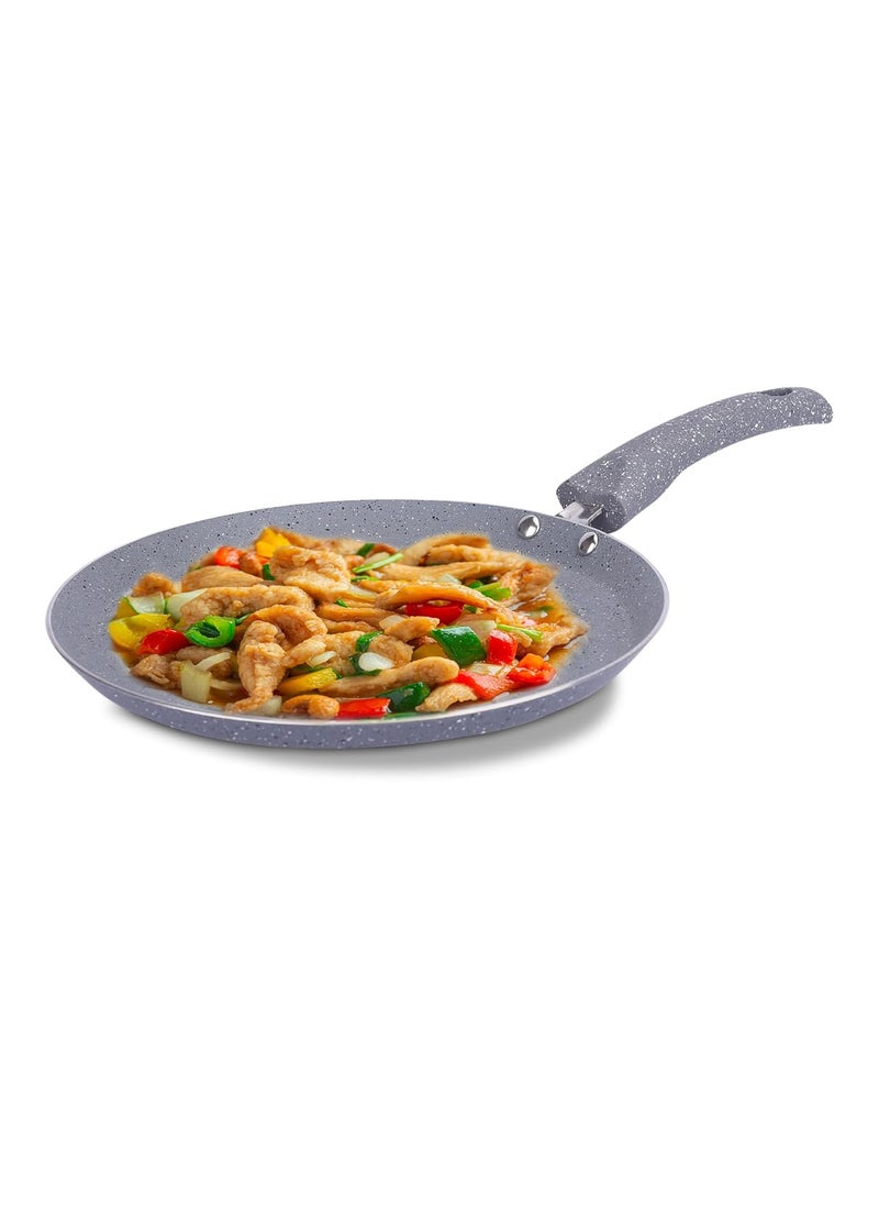The Better Home Harmony Series Non Stick Frying Fry Grill Pan 25 cmSaute Pan Gas CookwareBig Grill PanMinimal Oil CookingEasy Grip Handle 3 Layer Non Stick Coating NonToxic Lightweight