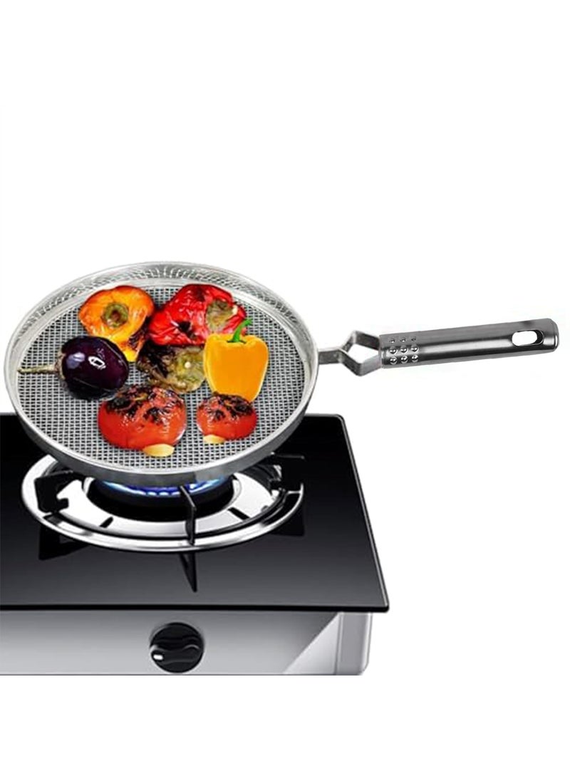 REZOVA Phulka Grill Pan Roti Maker Papad Phulka Roasting Net for Kitchen Stainless Steel Phulka Roasting Net