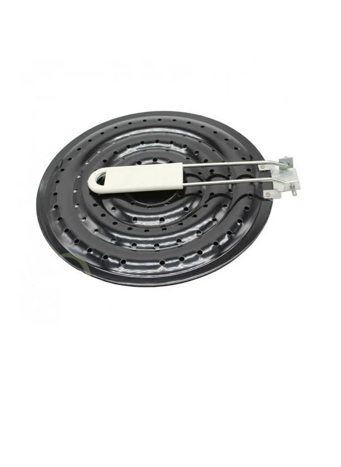 Snevad Hot Roaster Black Stainless Steel Foldable Handle Phulka Grill for Gas StoveGrill Tawa Jali for Kitchen Cooking Stainless Steel Papad Jali Mesh Brinjal Roaster Roti Grill Basket for Gas
