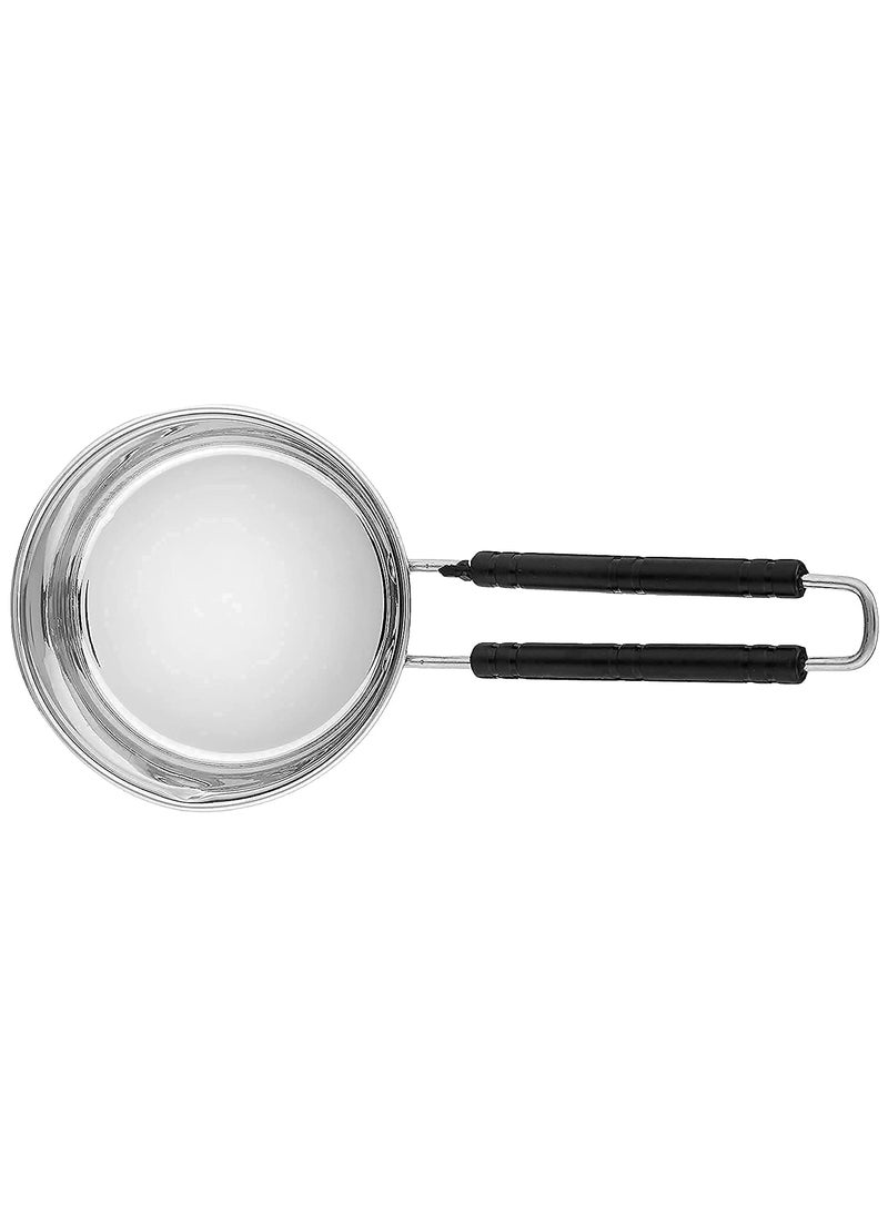 Food Grade Stainless Steel Sauce Pan with Copper Base Tea Pan Milk Pan Cooking Pan Sauce Pan with Easy Grip Handle Copper Bottom Gas and Induction Compatible 15 LTR