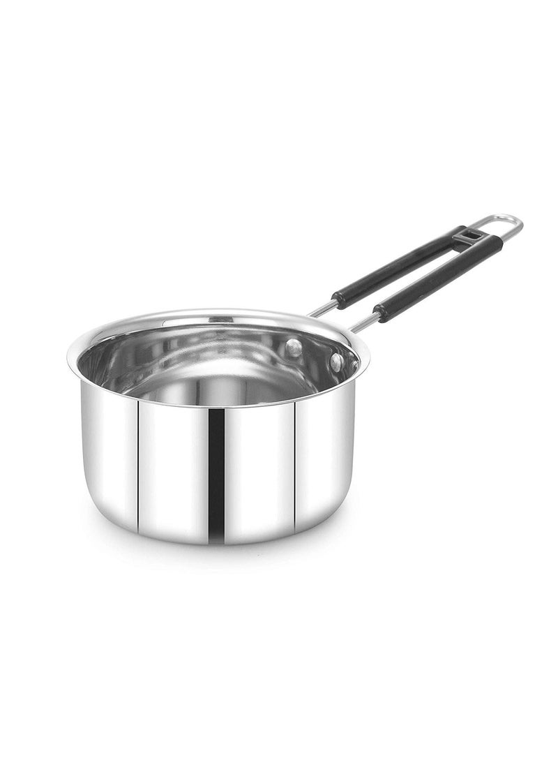 KK Once Copper Stainless Steel Saucepan with Handle 12 L 1 Piece Silver