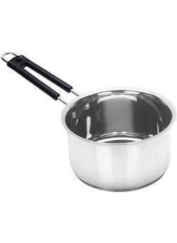 KK Once Copper Stainless Steel Saucepan with Handle 12 L 1 Piece Silver