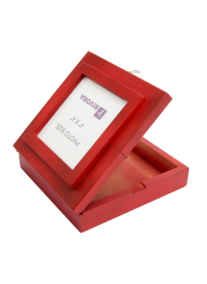 Wood Photo Frame Keepsake Box Wood Boxes
