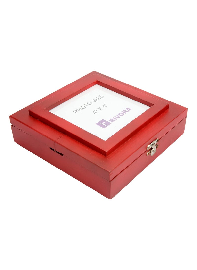 Wood Photo Frame Keepsake Box Wood Boxes
