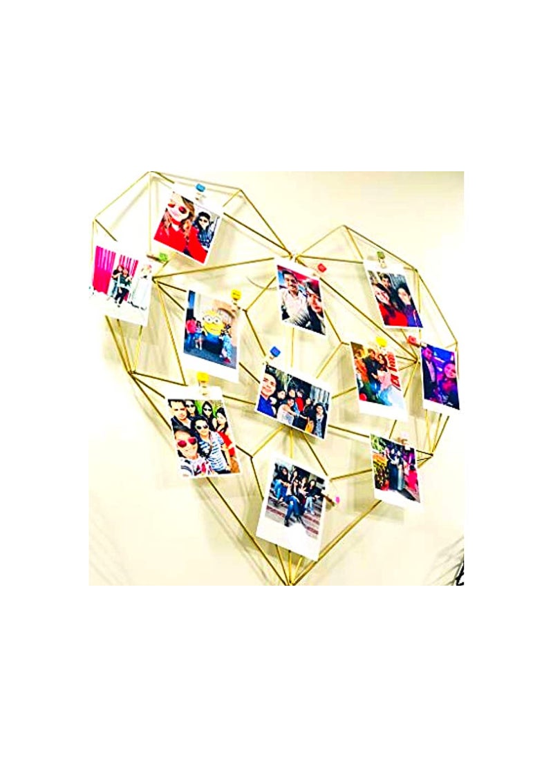 KV CREATION Metal Wall Photo Frame Gold