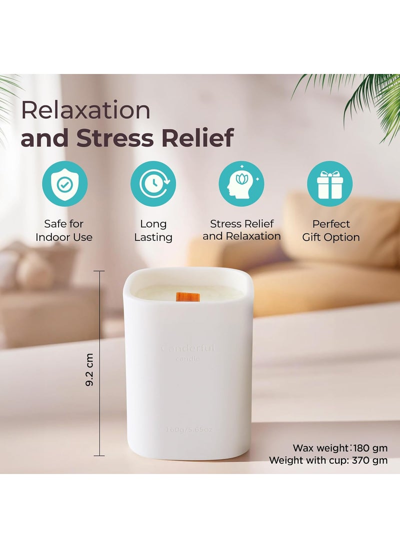 The Better Home Scented Candles For Home Dcor 36Hrs Burn Time Ebony Agila Aroma Scented Candles for Bedroom Reusable Ceramic JarHome Dcor ItemsDiwali Decoration Items For Home DcorDiwali Gifts