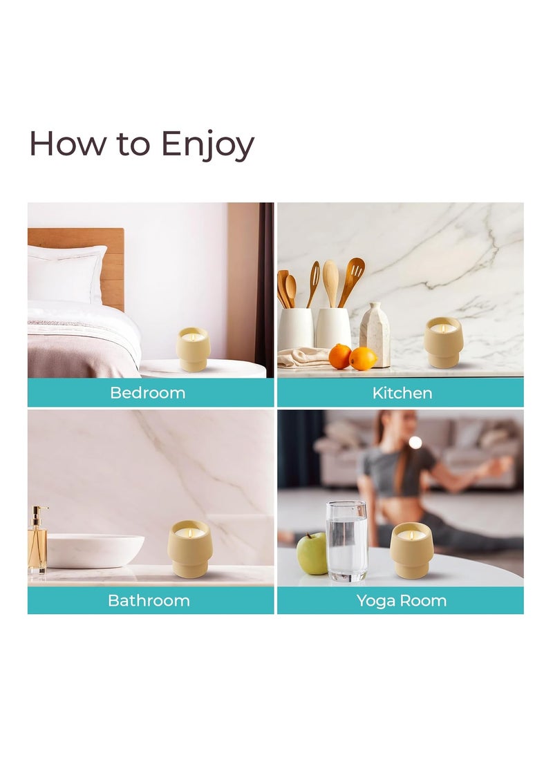 The Better Home Scented Candles for Home Dcor 14Hrs Burn Time Patchouli Aroma Scented Candles for Bedroom Reusable Tin JarHome Dcor ItemsDiwali Decoration Items for Home Dcor Diwali Gifts