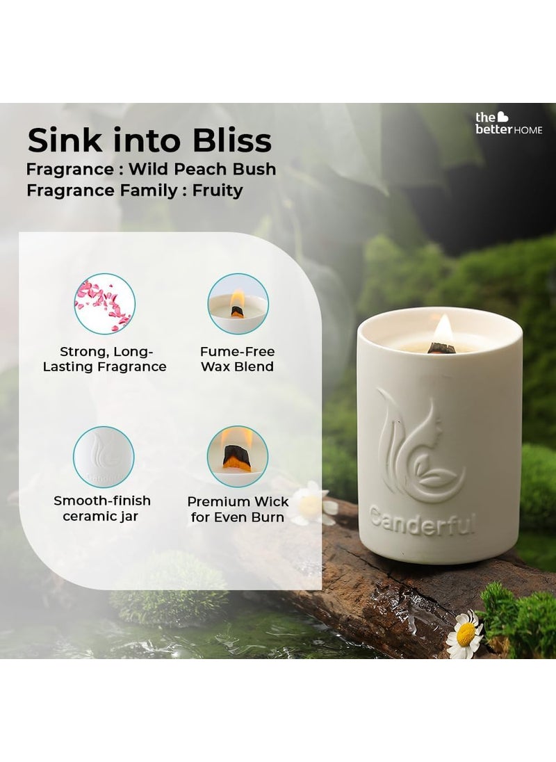 The Better Home Scented Candles for Home Dcor 36Hrs Burn Time Set of 2 Aroma Scented Candles for Bedroom Reusable JarHome Dcor ItemsDiwali Decoration Items for Home Dcor Diwali Gifts
