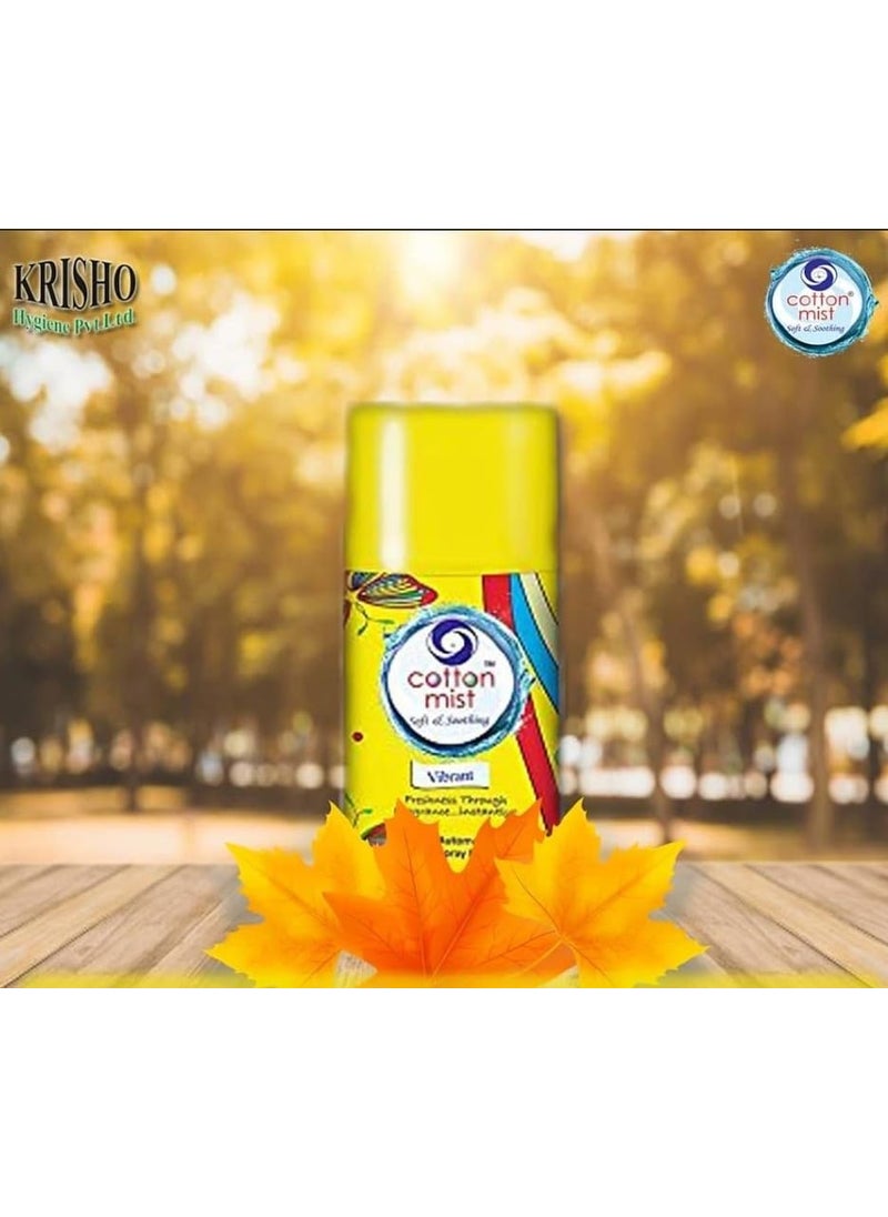 Cotton Mist Air Freshener Refills For Automatic Dispensers Mist 250ml Refills Pack Of 4 x 250ml