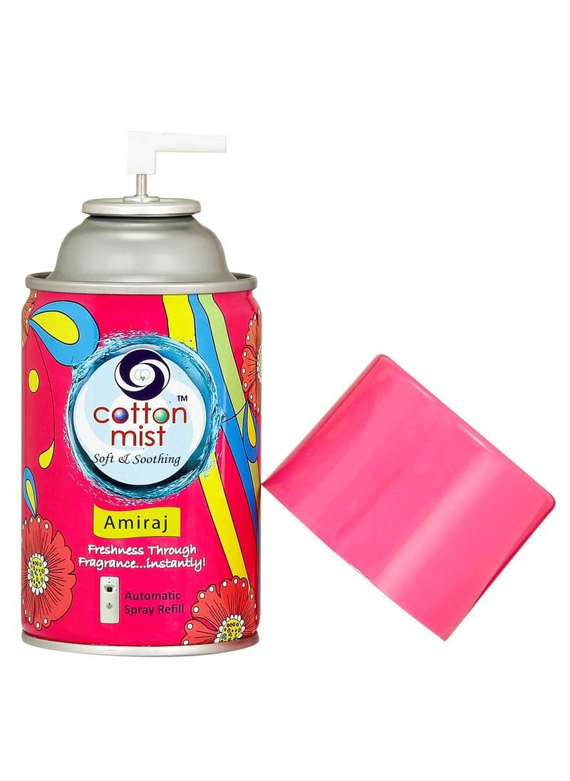 Cotton Mist Air Freshener Refills For Automatic Dispensers Mist 250ml Refills Pack Of 4 x 250ml