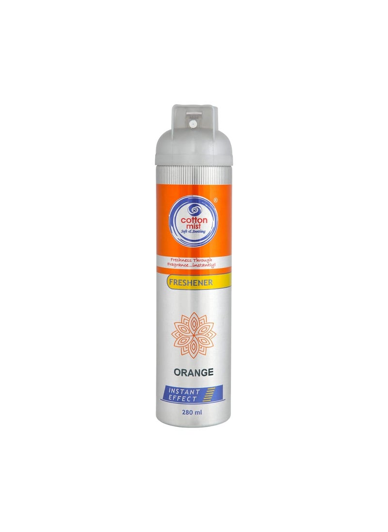 Cotton Mist Air Freshner Spray Pack of 4 Manjula Musk Orange IRIS 280gm each