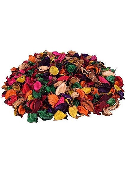 Promote Trader Dried Flower Petals Home Decor Multicolour Potpourri Leaves for Indoor Outdoor Decoration and Vase Fillers 1 KG