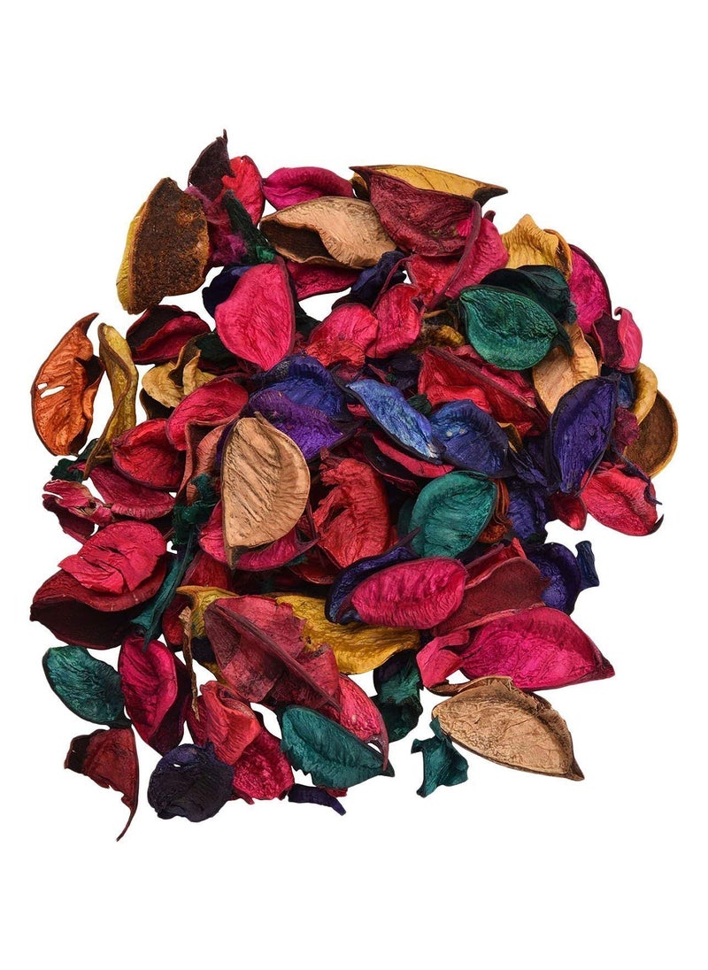 Promote Trader Dried Flower Petals Home Decor Multicolour Potpourri Leaves for Indoor Outdoor Decoration and Vase Fillers 1 KG