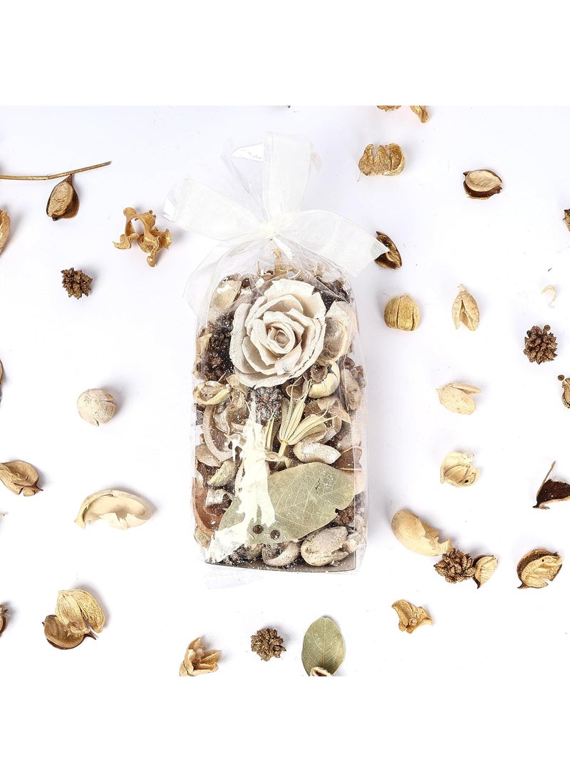 180 Scented Potpourri Pouch Dried Leaves and Flowers for Natural Dcor Mood Enhancement Water Lily