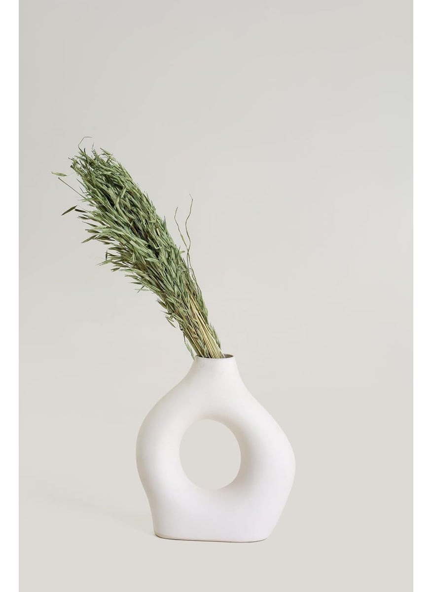 PUREZENTO Potpourri Unscented Havana Grass Green Bunch Dried Flower for Parties Side Corners Farmhouse Wedding Vase Fillers Bedroom Office Home Decoration