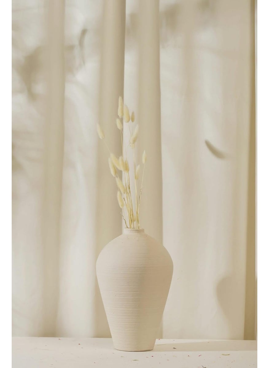 PUREZENTO Potpourri Unscented Artificial Beautiful Bunny Tails Dried Flower for Parties Side Corners Farmhouse Wedding Vase Fillers Bedroom Office Home Decoration Occassion Design5