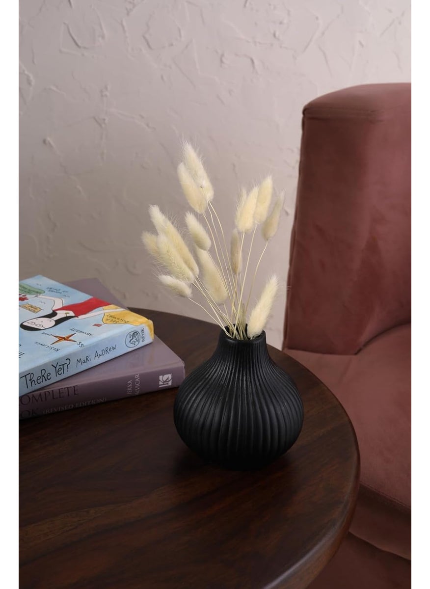 PUREZENTO Potpourri Unscented Artificial Beautiful Bunny Tails Dried Flower for Parties Side Corners Farmhouse Wedding Vase Fillers Bedroom Office Home Decoration Occassion Design5