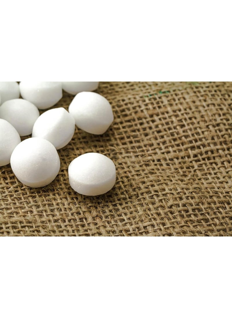 MiniMall Super Market Pure Quality White Napthalene BallsPhynile goliMoth Balls 2 Kg