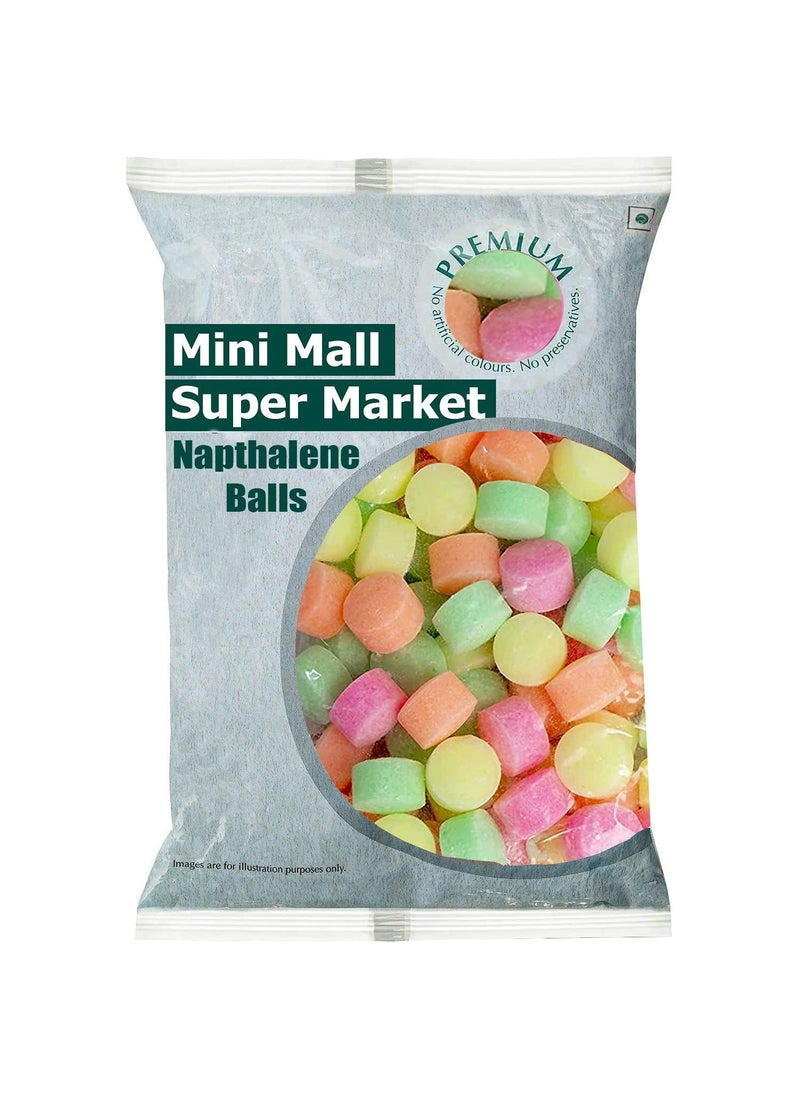 MiniMall Super Market Pure Quality Colourful Napthalene BallsPhynile goliMoth Balls 2 Kg
