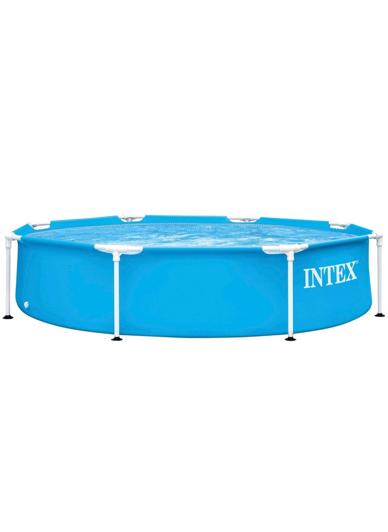 Intex Metal Frame Round Swimming Pool Set 2.44mx51cm