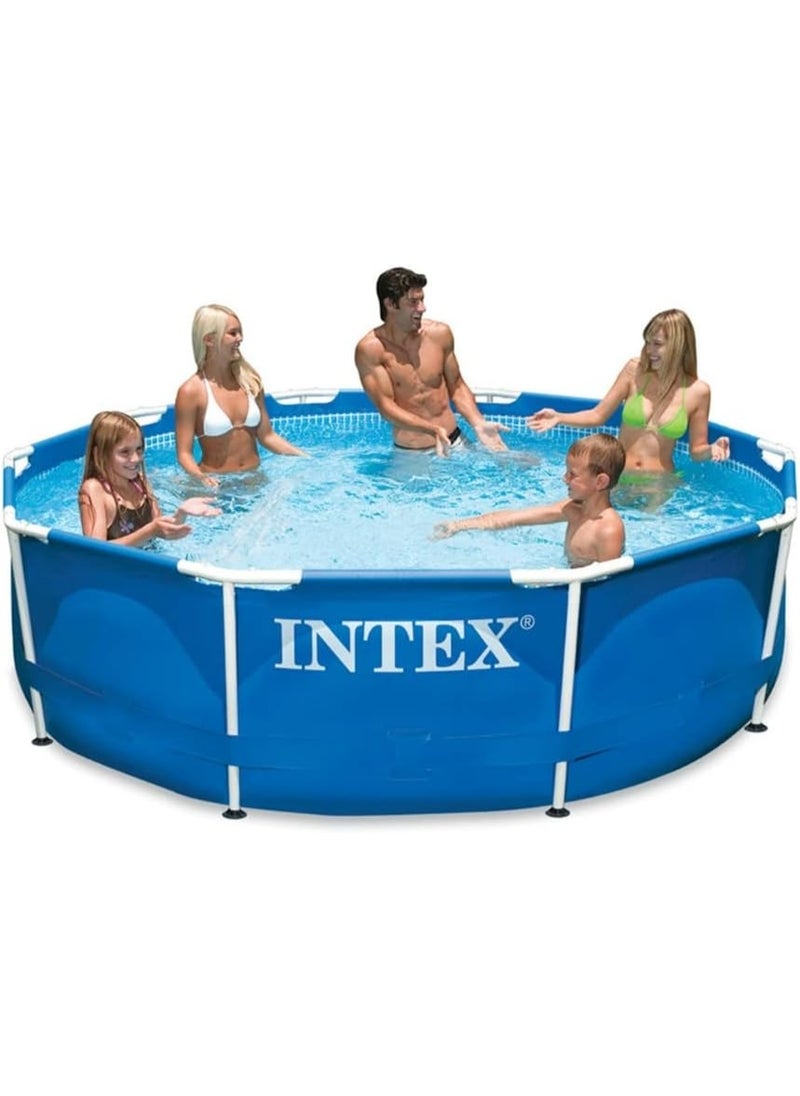 Intex Metal Frame Round Pool Set 3.05mx76.cm